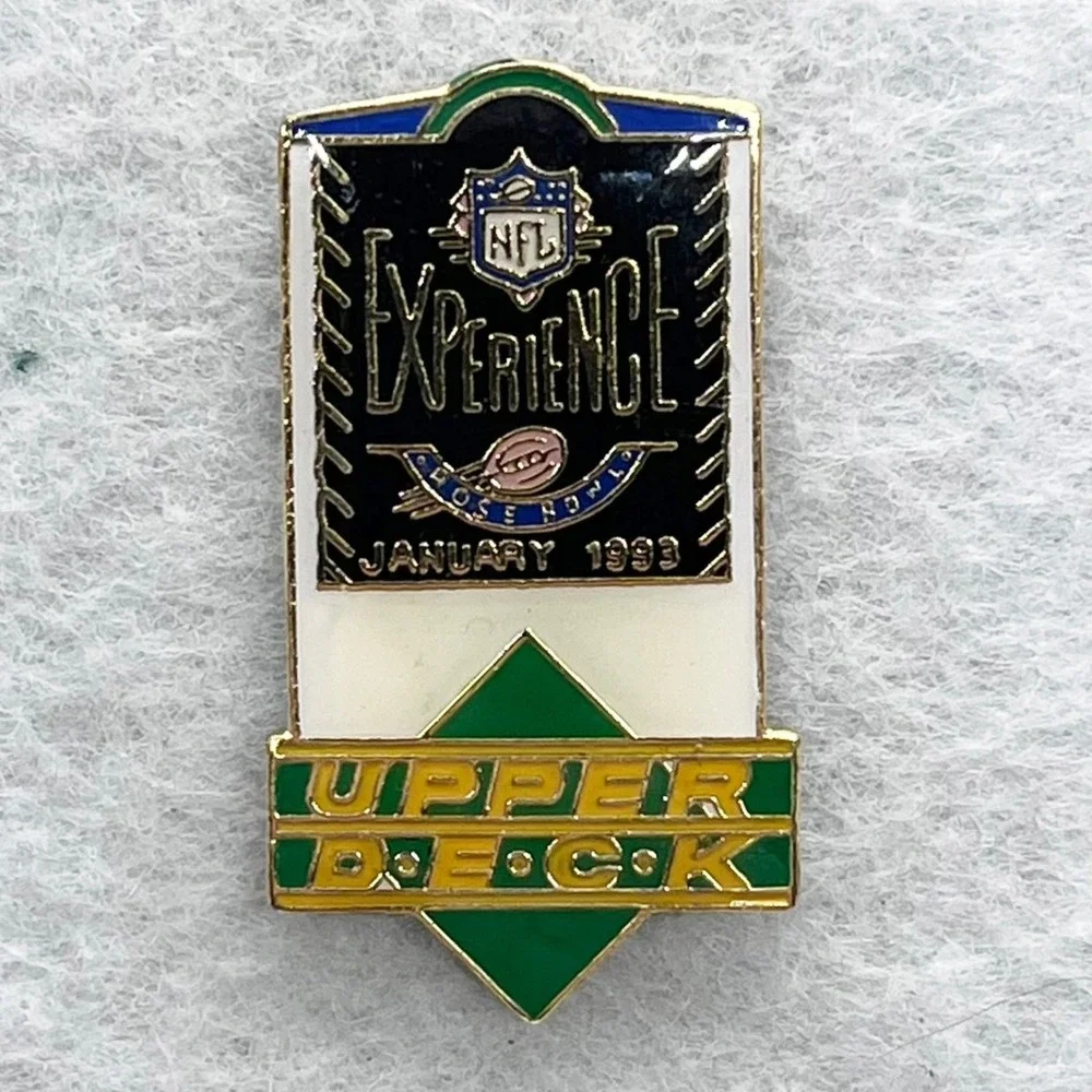 🔮 5/$25 Vintage Upper Deck NFL Super‎ Bowl XXVII Experience Pin